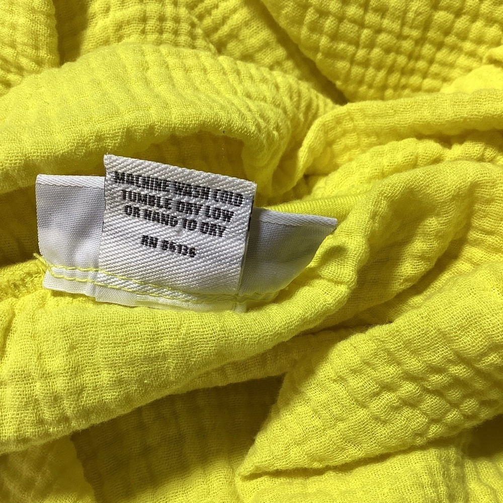 bryn Walker Cotton Gause Sunny Yellow Maxi Skirt - Picture 7 of 12